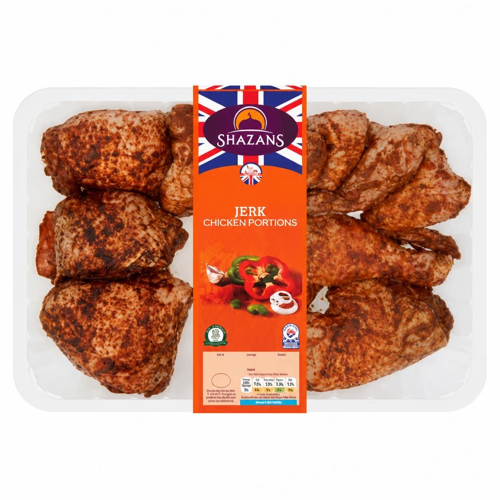 Shazans Jerk Chicken Portions 1.6kg