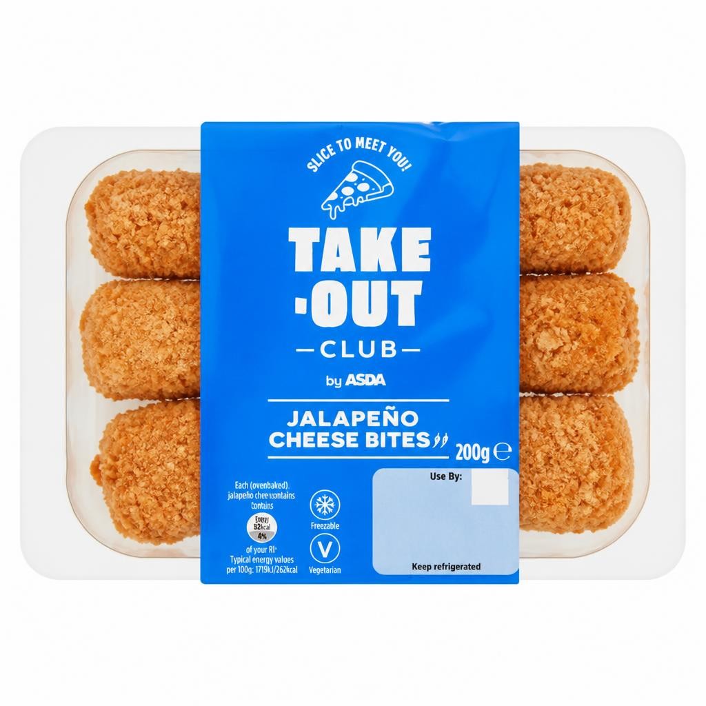 Takeout Club by ASDA Take-Out Club by  Jalapeño Cheese Bites 200g