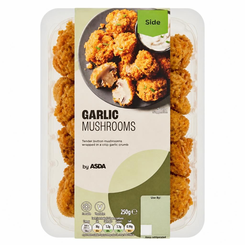 ASDA Garlic Mushrooms 250g