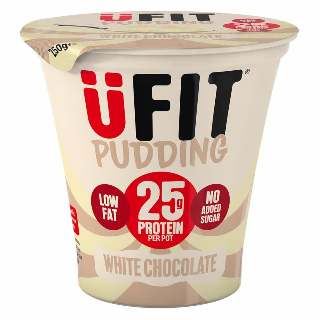 UFIT Pudding White Chocolate 250g