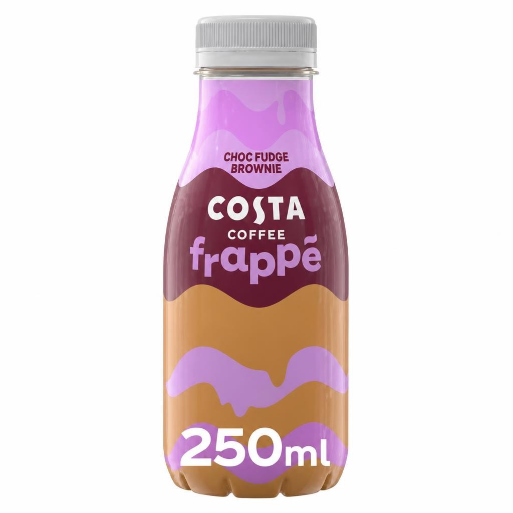 Costa Coffee Frappe Choc Fudge Brownie Iced Coffee 250ml