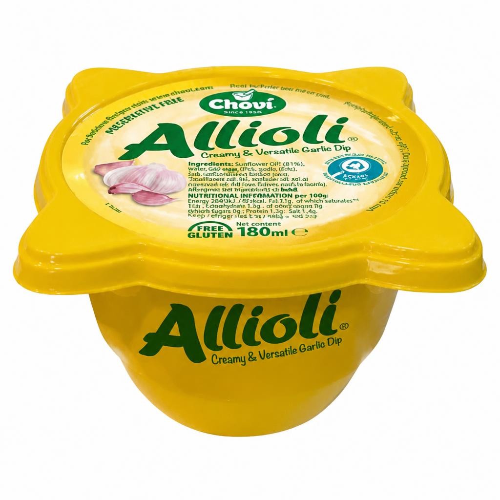 Chovi Allioli Creamy & Versatile Garlic Dip 180ml