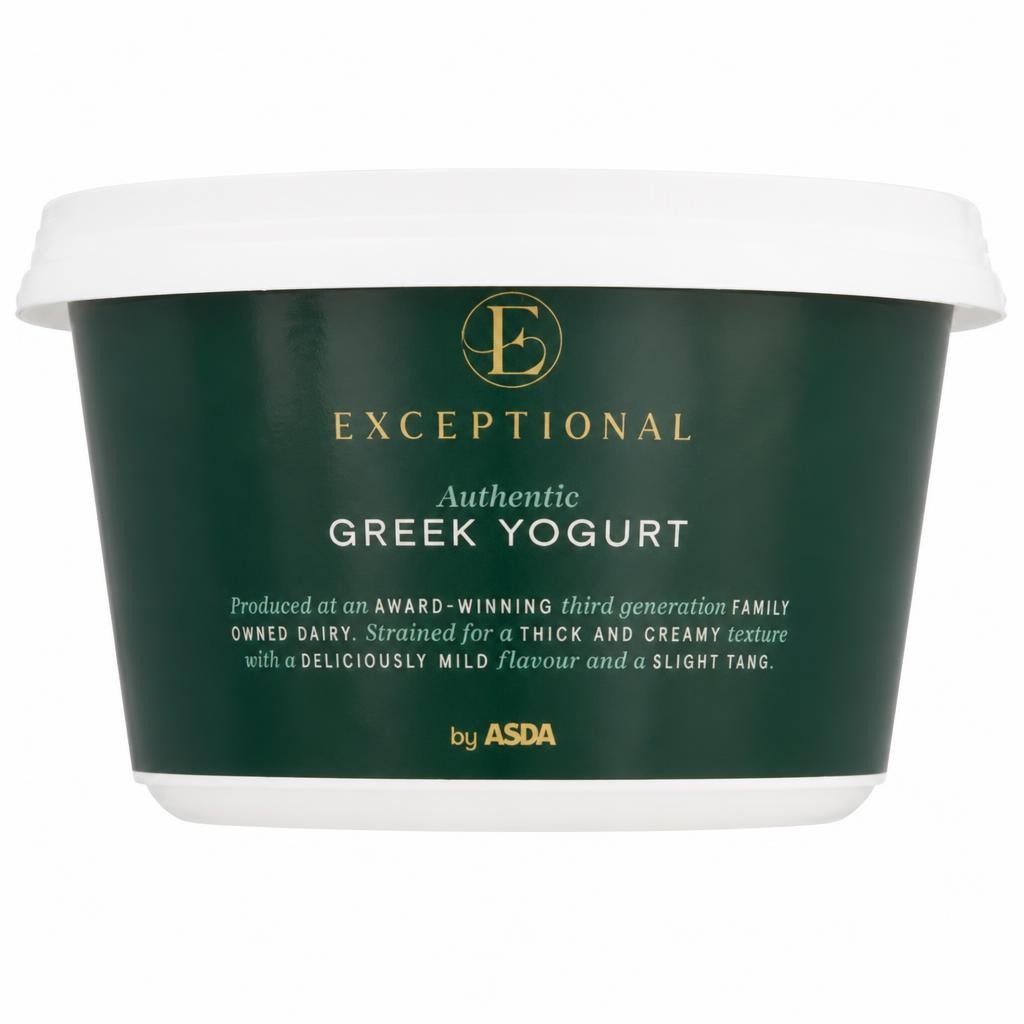 Exceptional by ASDA Exceptional Authentic Greek Yogurt 500g