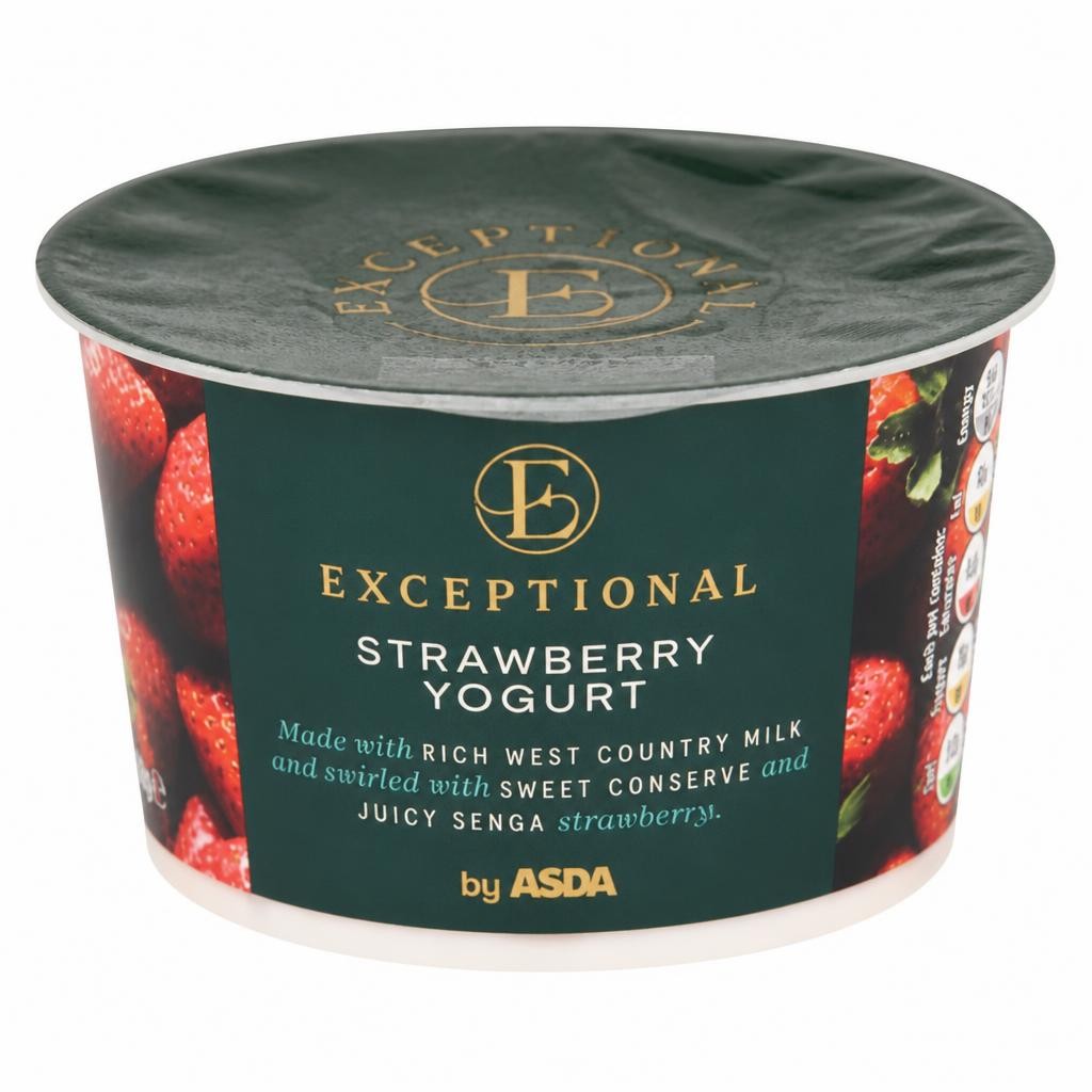 Exceptional by ASDA Strawberry Yogurt 150g