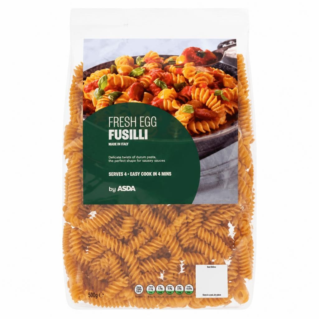 ASDA Fresh Egg Fusilli 500g