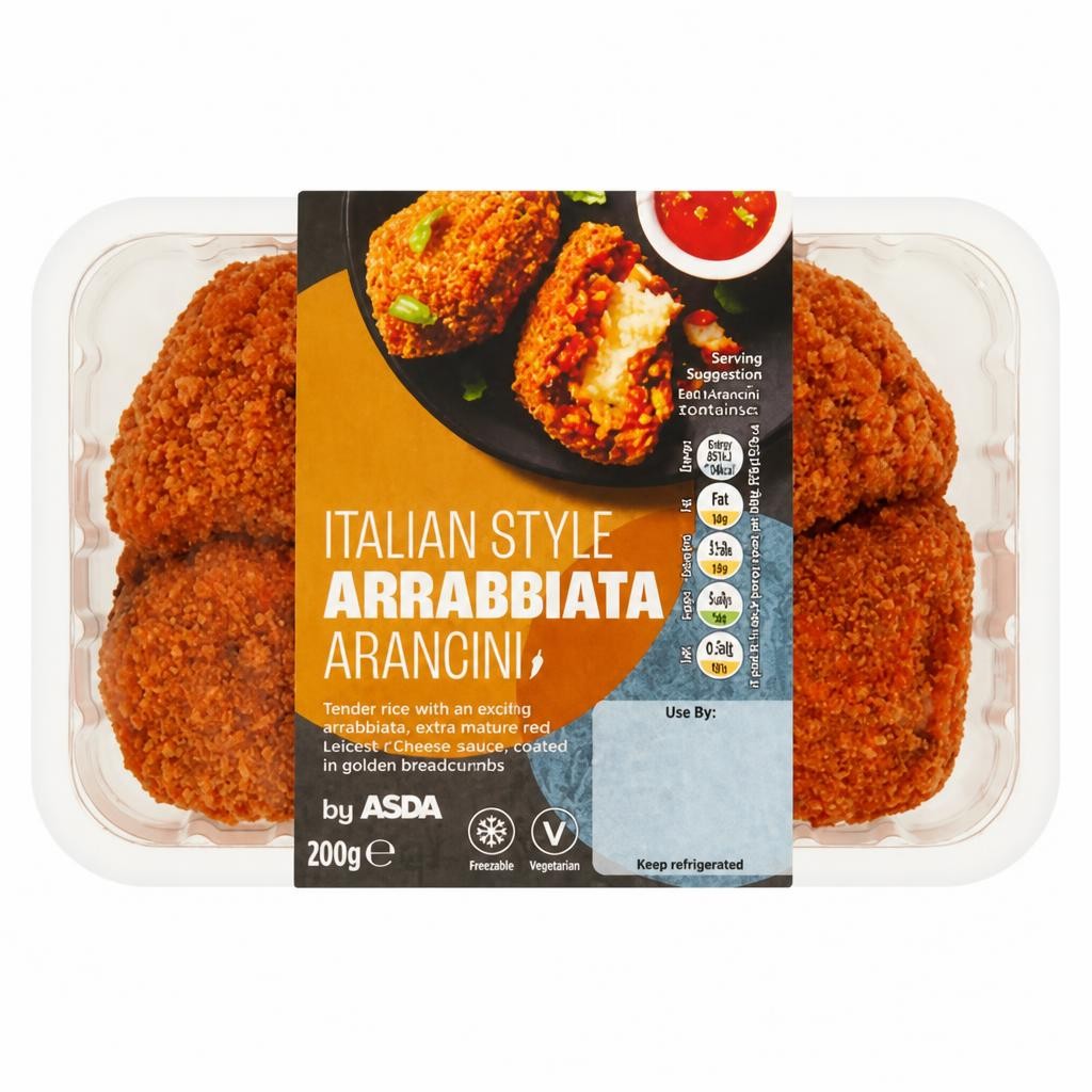 ASDA Italian Style Arrabbiata Arancini 200g