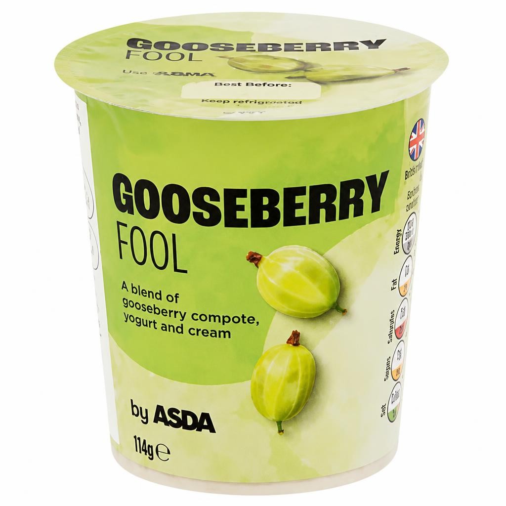 ASDA Gooseberry Fool 114g