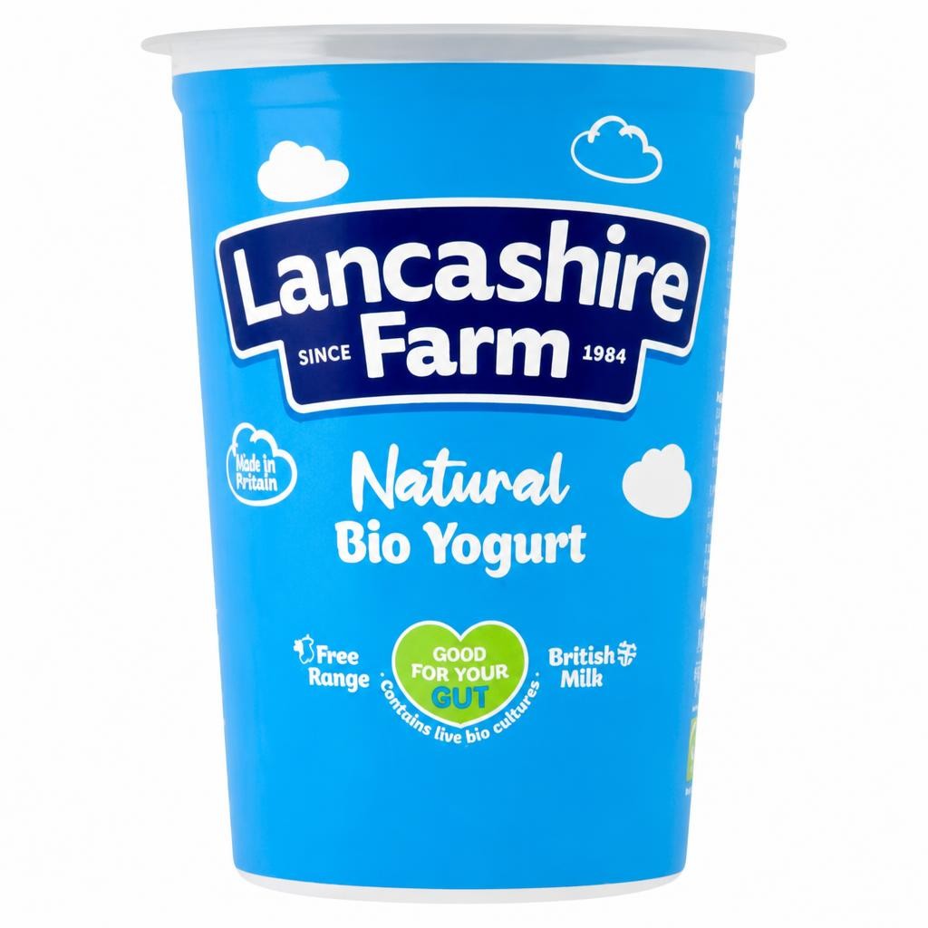 Lancashire Farm Natural Bio Yogurt 500g