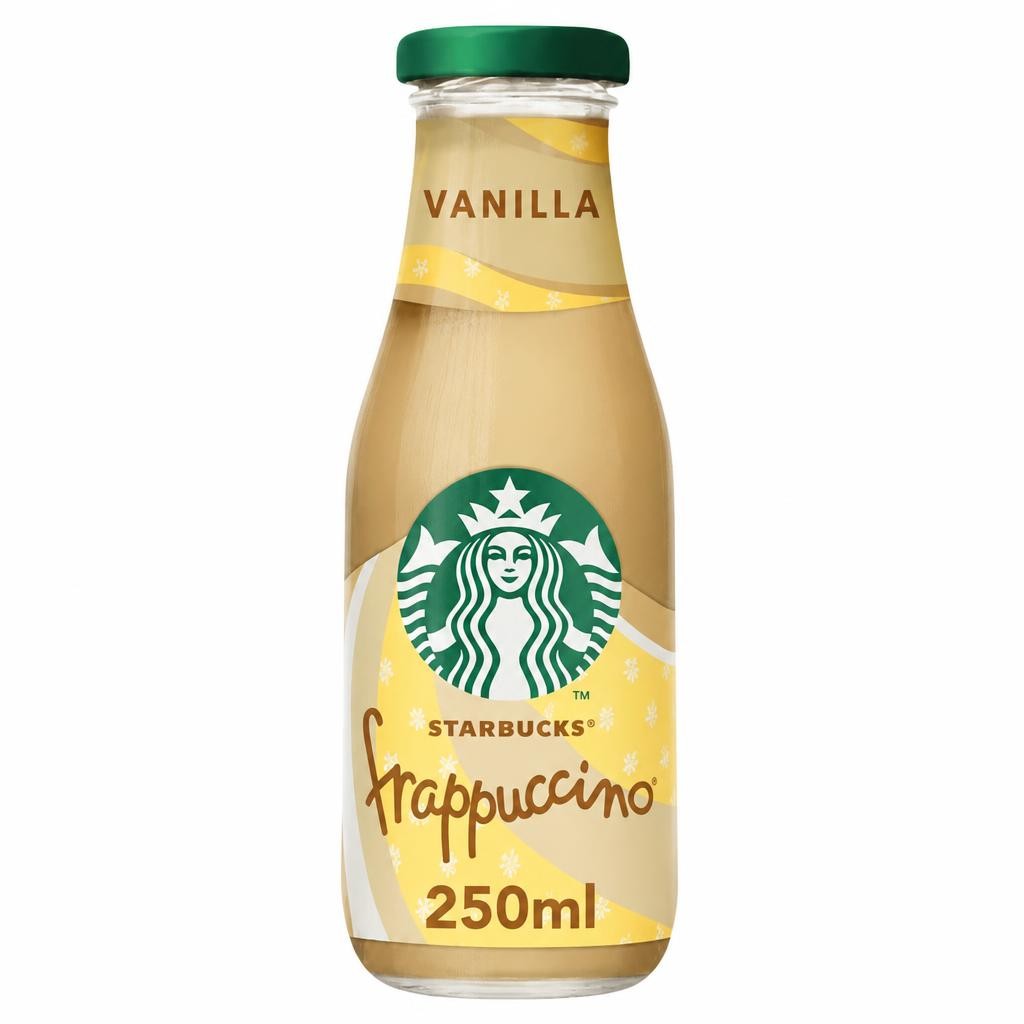 Starbucks Frappuccino Vanilla Flavoured Milk Iced Coffee 250ml