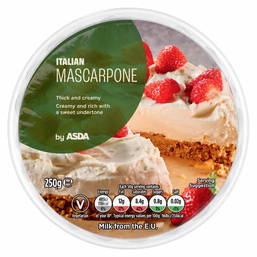 ASDA Italian Mascarpone 250g