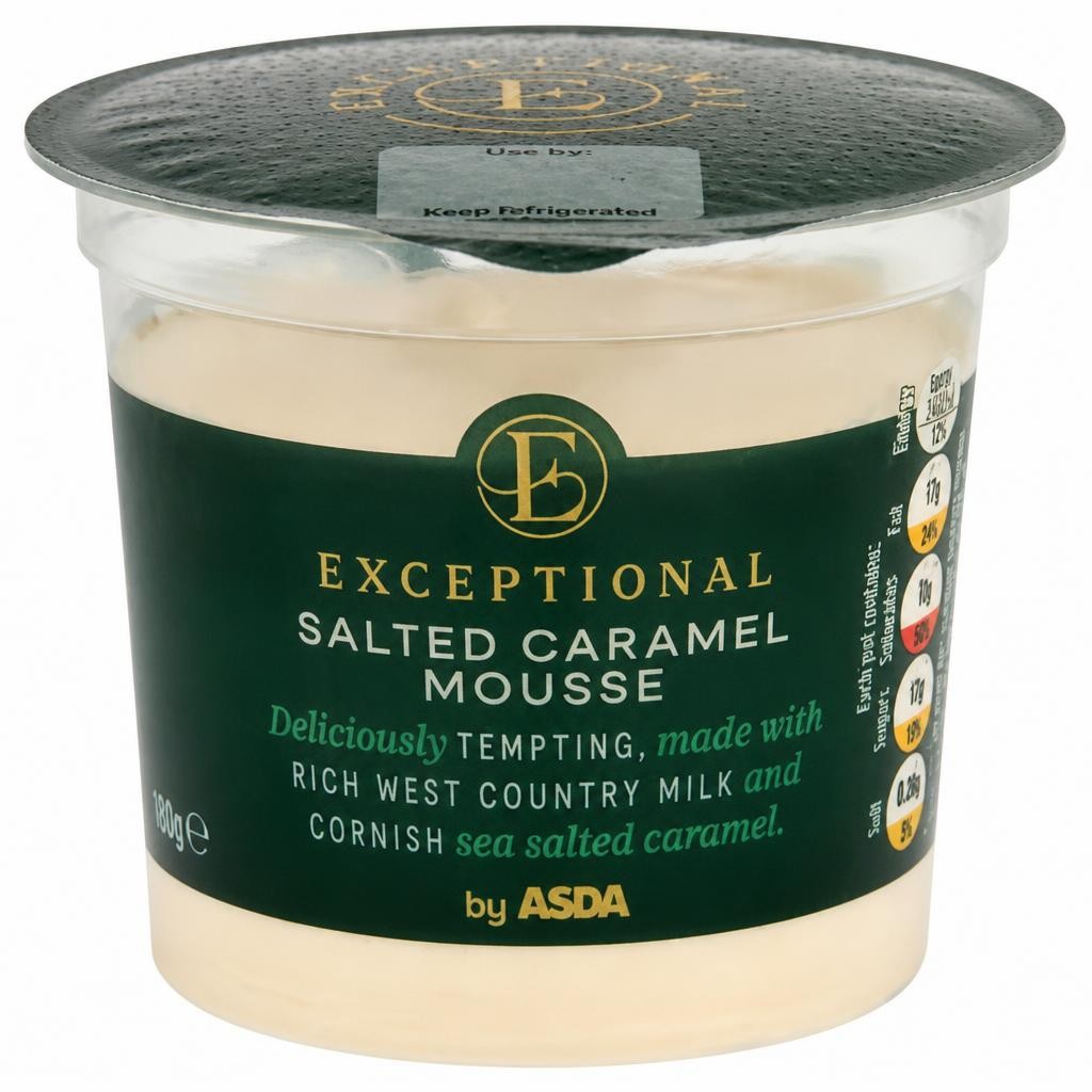 Exceptional by ASDA Salted Caramel Mousse 100g