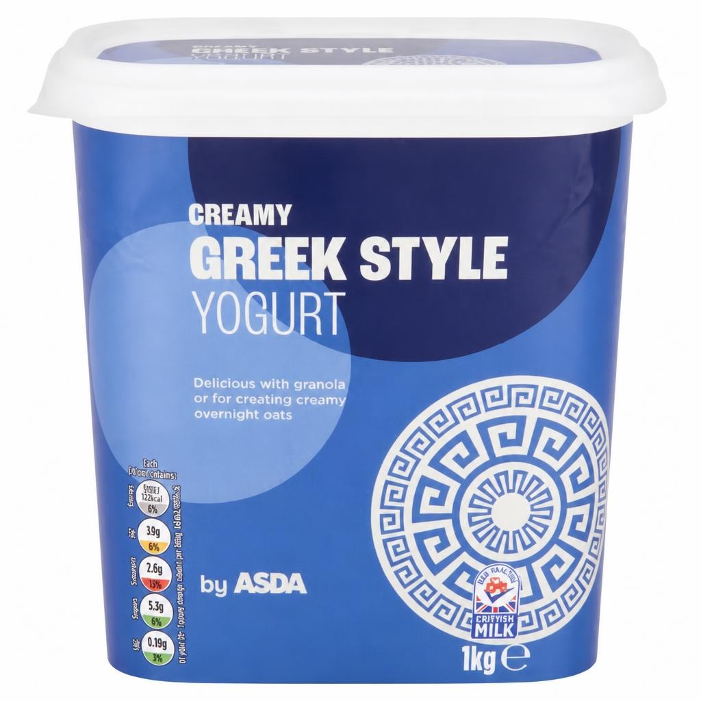 ASDA Creamy Greek Style Yogurt 1kg