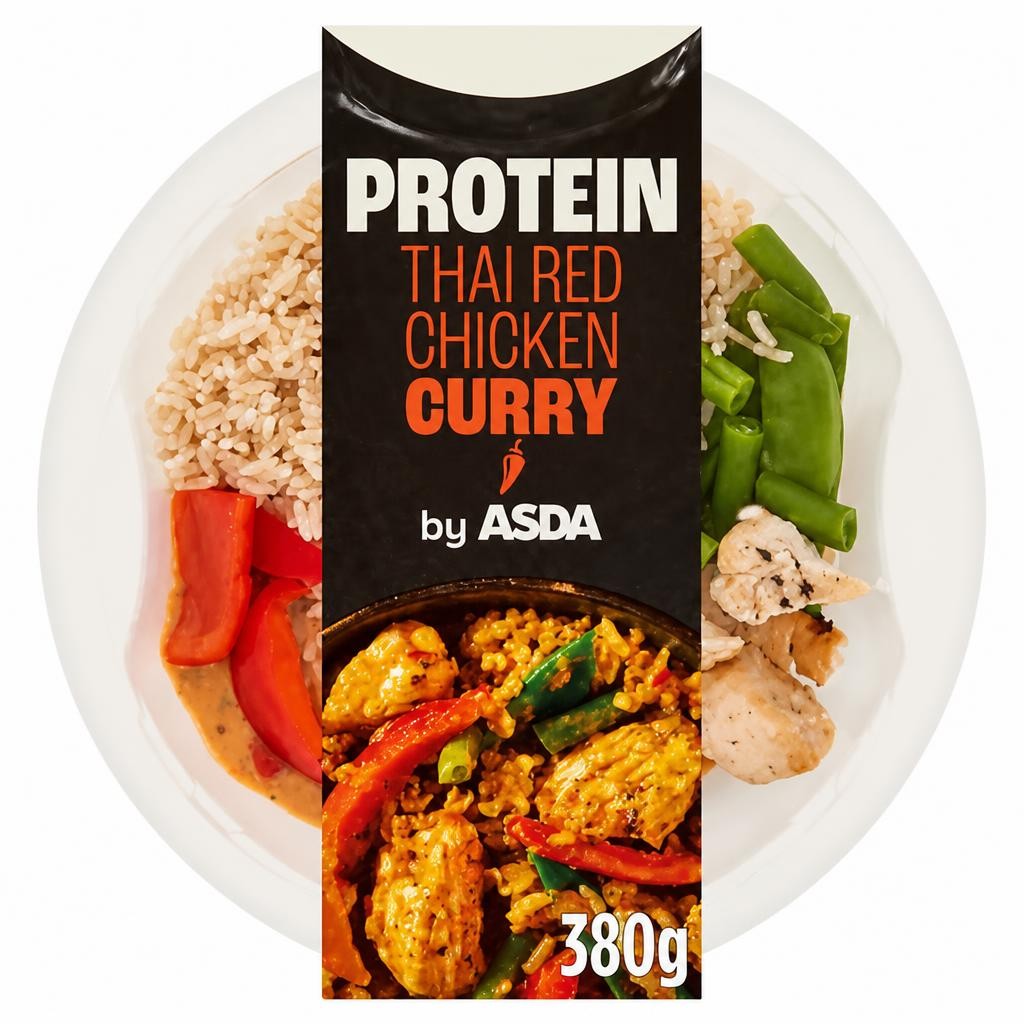 ASDA Protein Thai Red Chicken Curry 380g