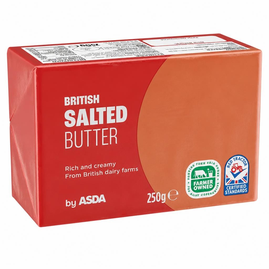 ASDA British Salted Butter 250g