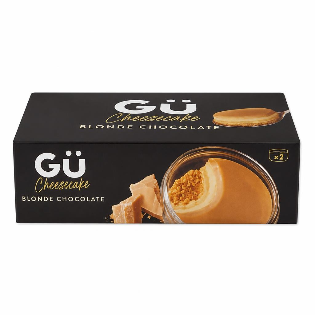 GU Blonde Chocolate Cheesecake Dessert