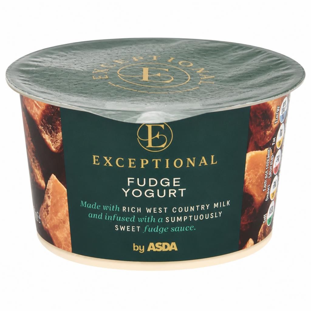 Exceptional by ASDA Fudge Yogurt 150g