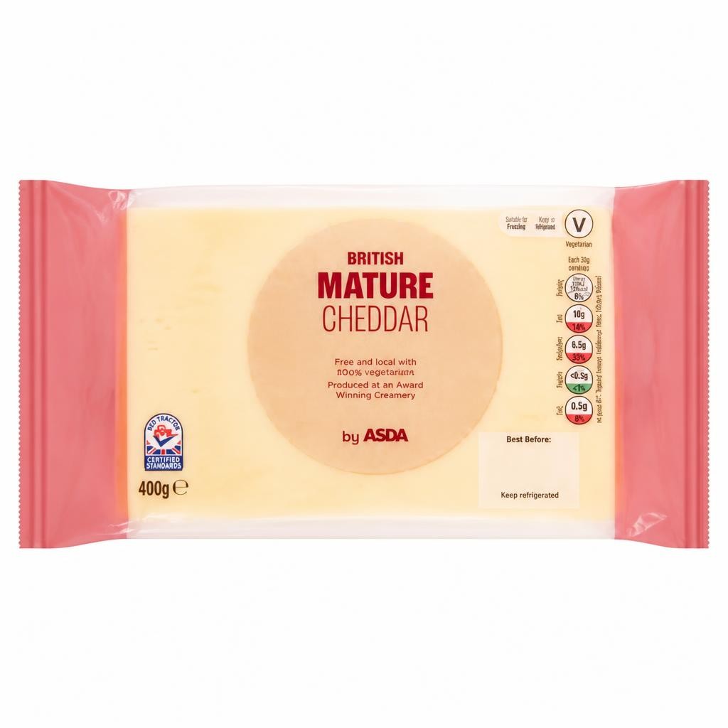 ASDA British Mature Cheddar 400g