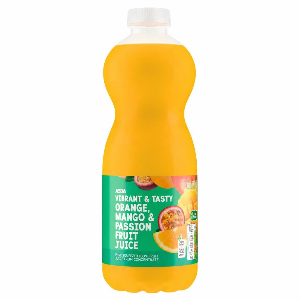 ASDA Orange Mango & Passion Fruit Juice 1 Litre