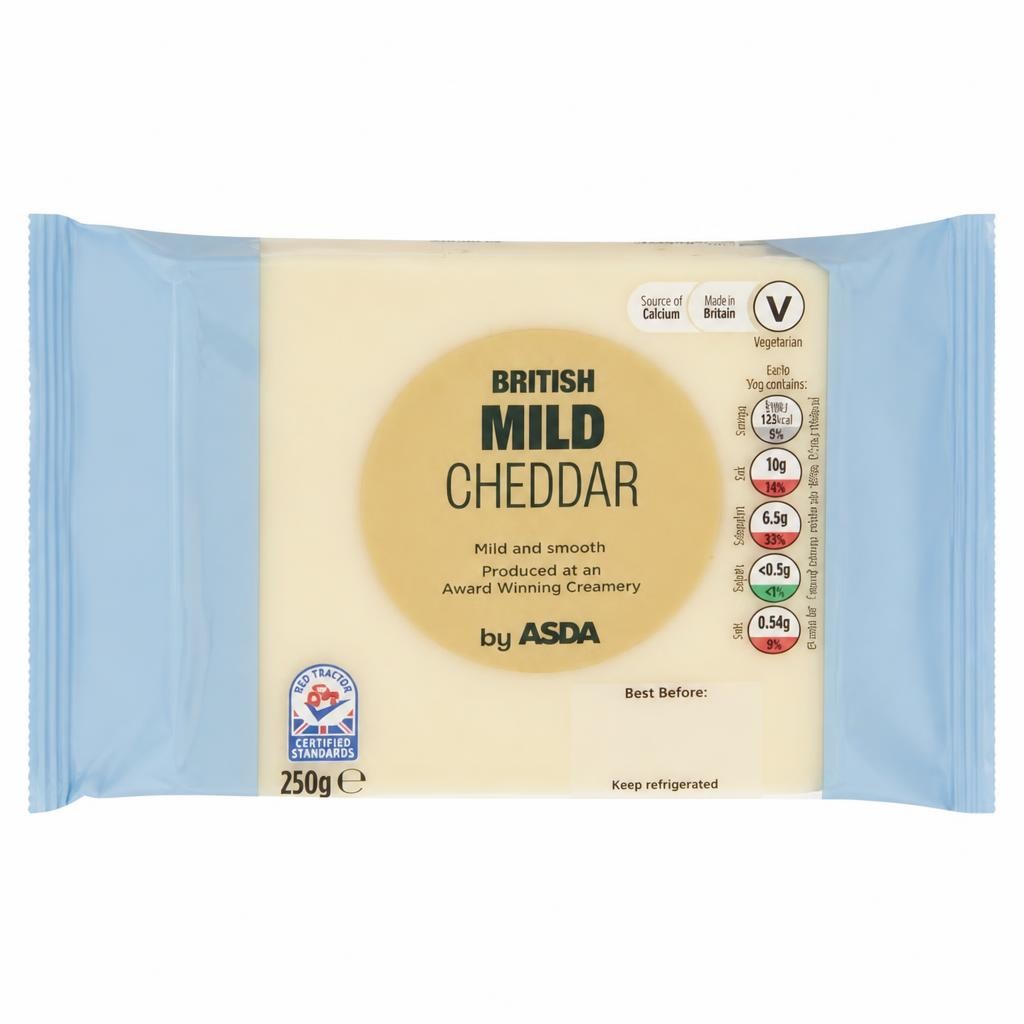 ASDA British Mild Cheddar 250g