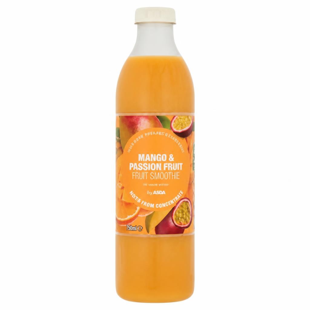 ASDA Mango & Passion Fruit Smoothie 750ml