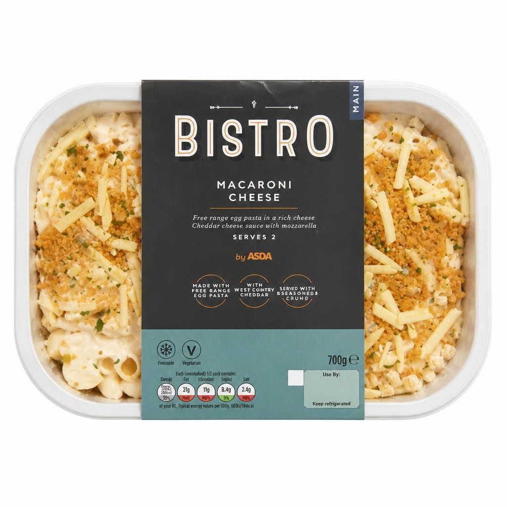 Bistro by ASDA Macaroni Cheese 700g