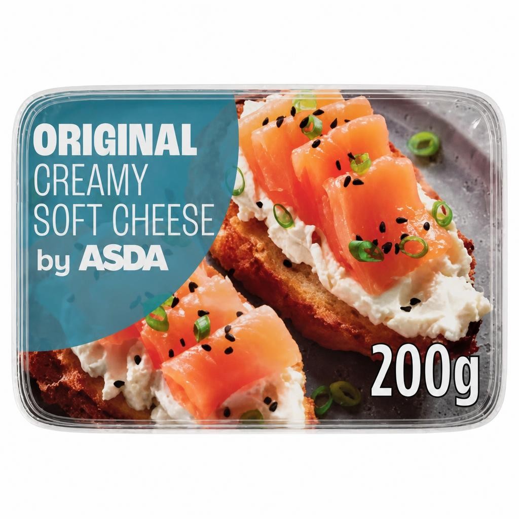 ASDA Original Creamy Soft Cheese 200g