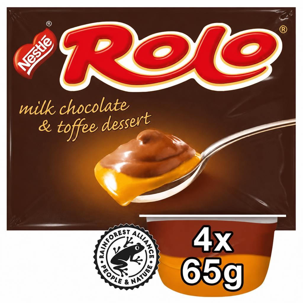 Rolo Milk Chocolate & Toffee Dessert 4 x 65g