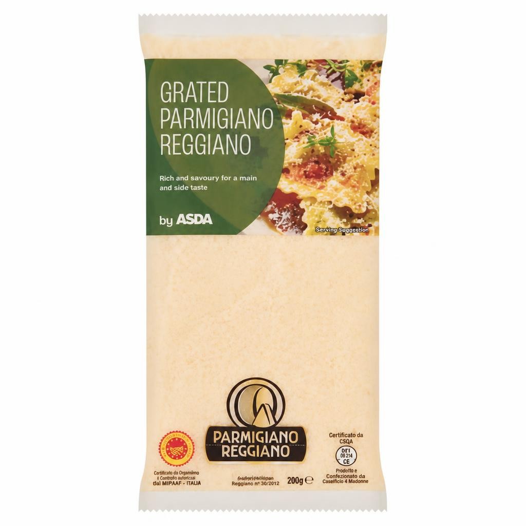 ASDA Grated Parmigiano Reggiano 100g