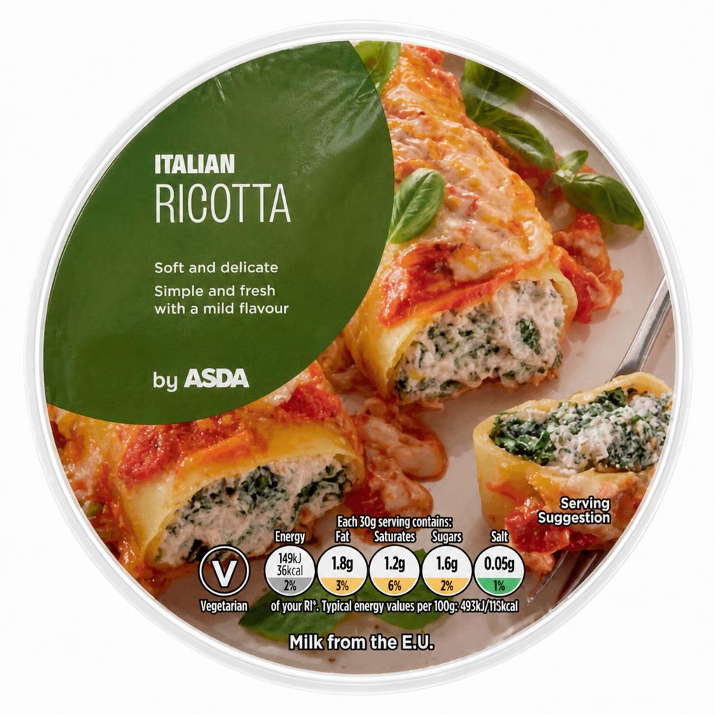 ASDA Italian Ricotta 250g