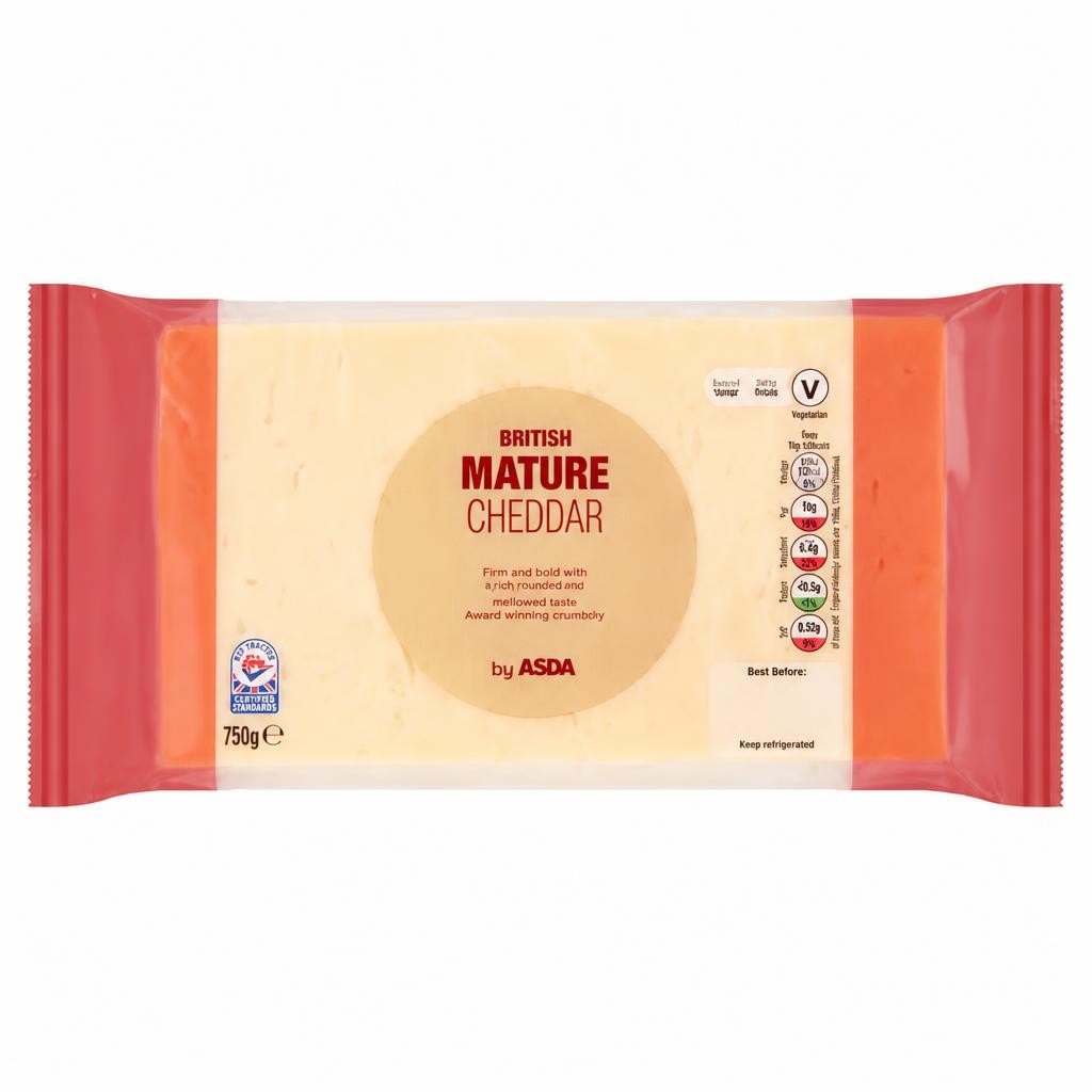 ASDA Mature British Cheddar 750g