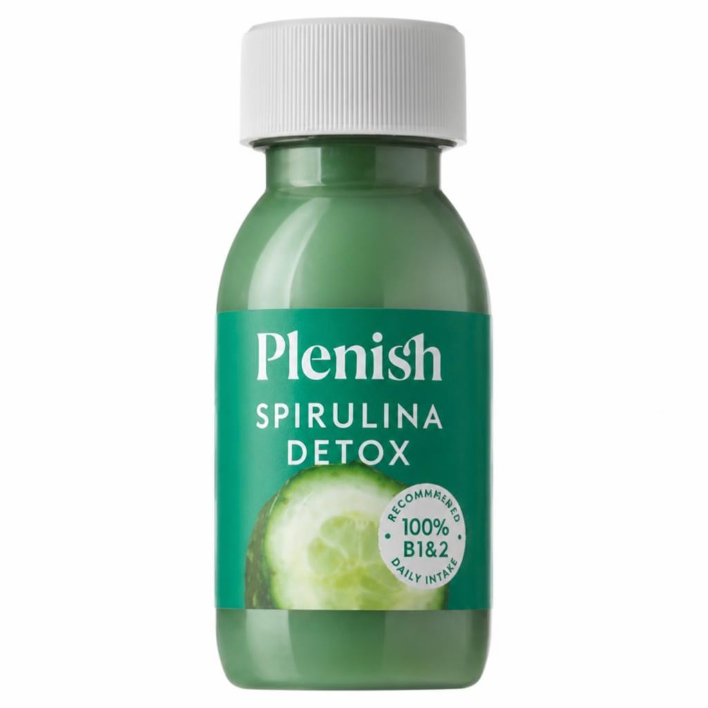 Plenish Spirulina Detox Shot 60ml