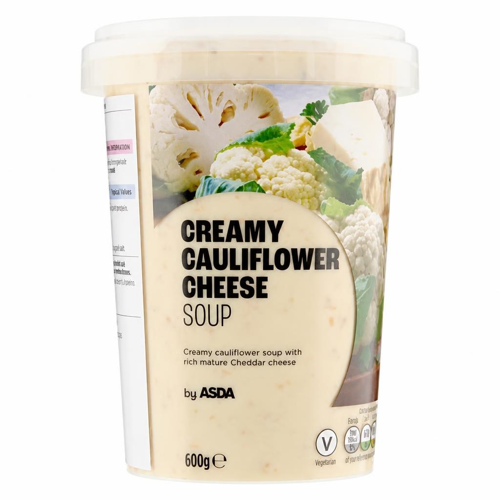 ASDA Creamy Cauliflower Cheese Soup 600g