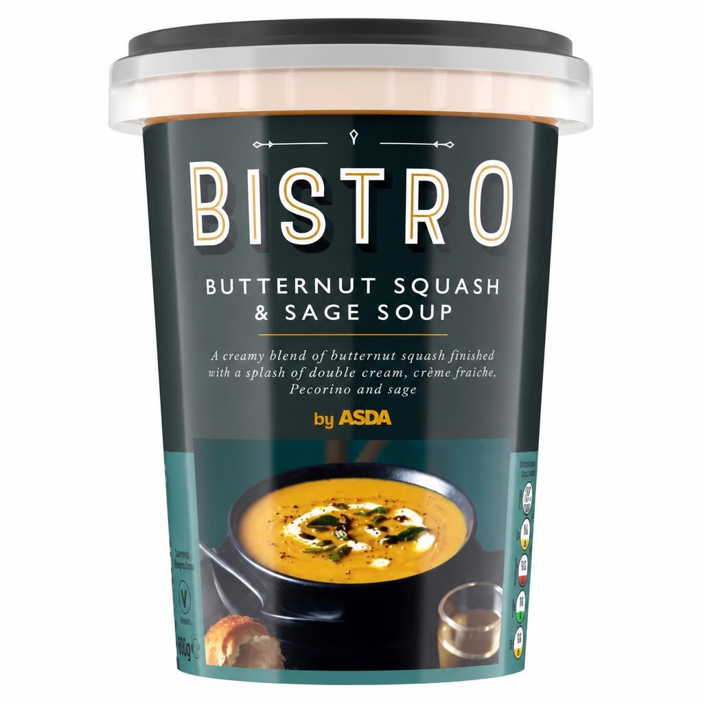 ASDA Bistro by  Butternut Squash & Sage Soup 600g