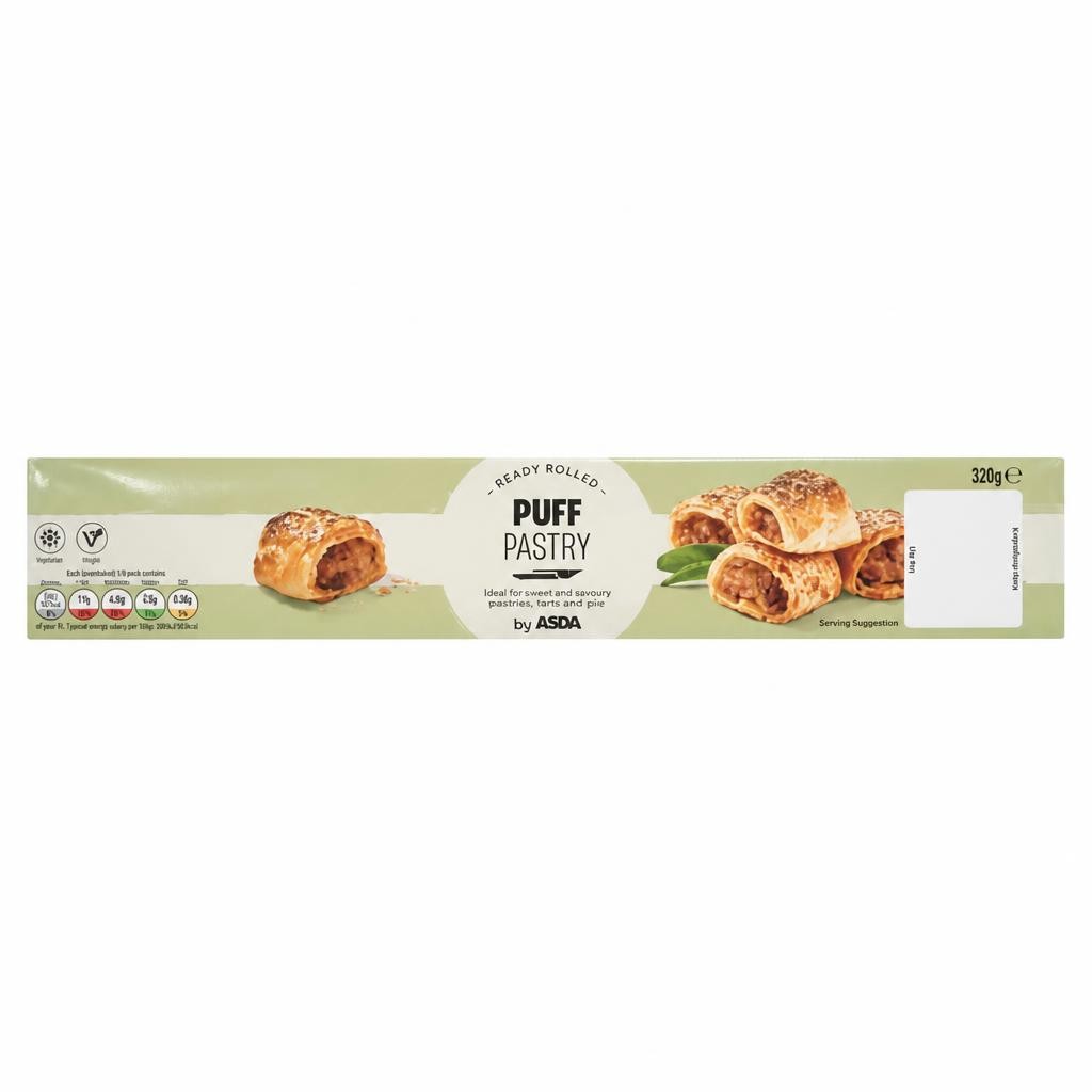 ASDA Ready Rolled Puff Pastry 320g