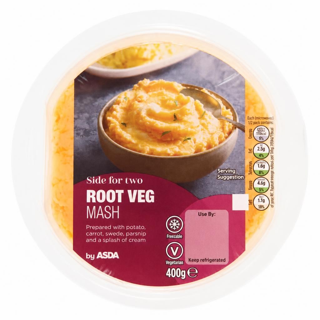 ASDA Side for Two Root Veg Mash 400g