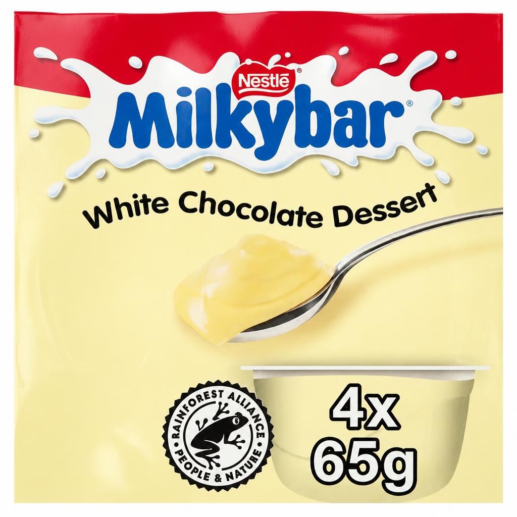 Milkybar White Chocolate Dessert 4x65g