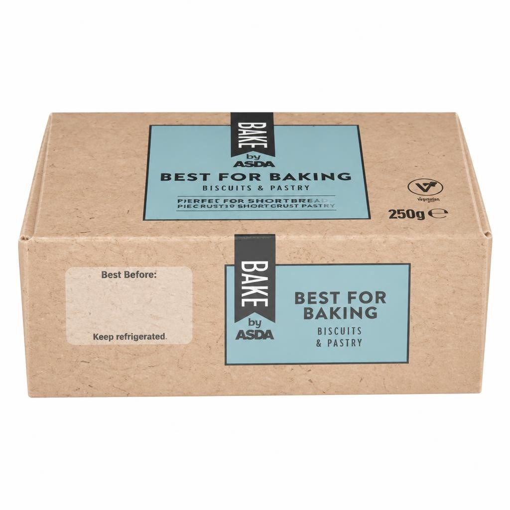 BAKE by ASDA Bake Best for Baking Biscuits & Pastry 250g