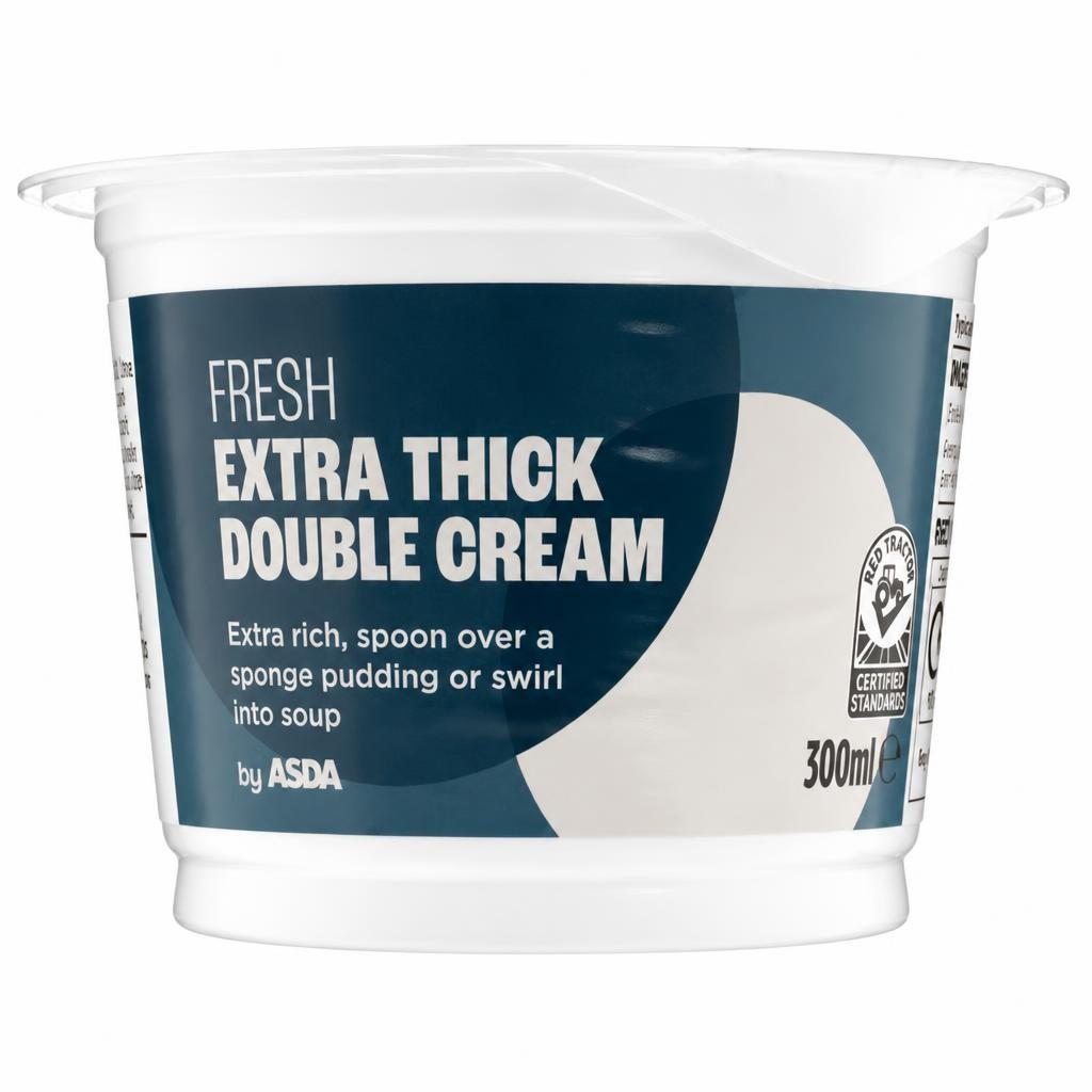 ASDA Extra Thick Fresh Double Cream 300ml