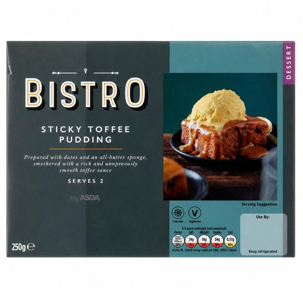 Bistro by ASDA Sticky Toffee Pudding 250g
