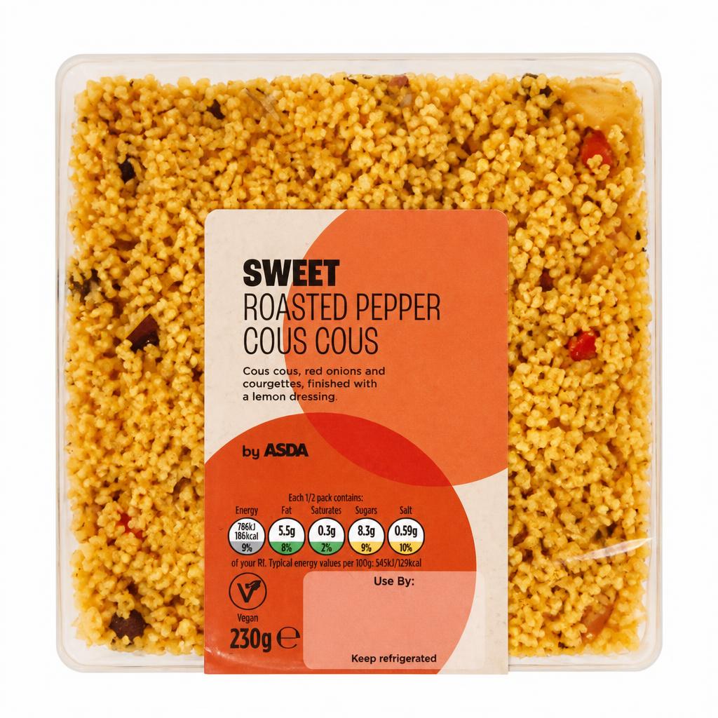 ASDA Sweet Roasted Pepper Cous Cous 230g