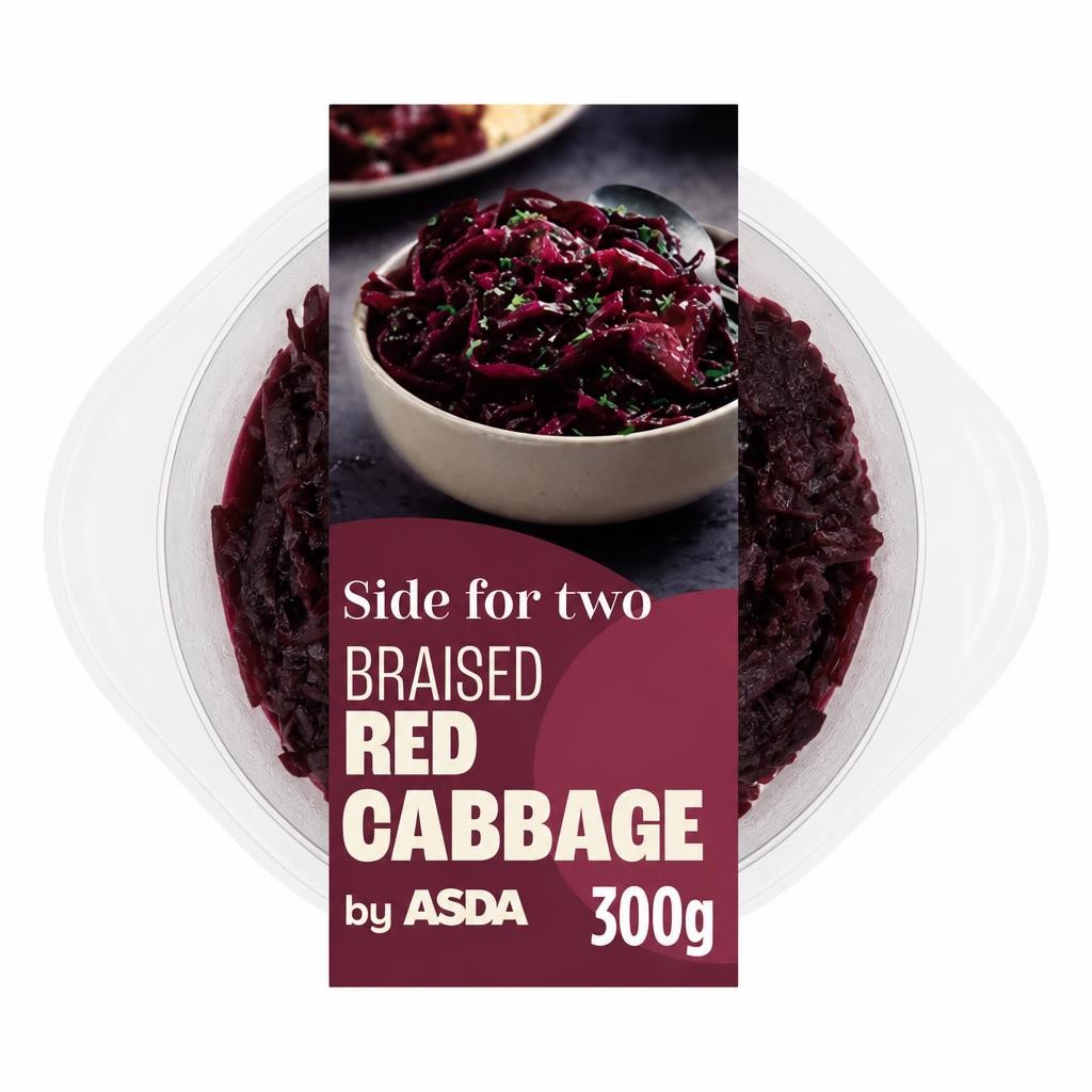 ASDA Side for Two Braised Red Cabbage 300g