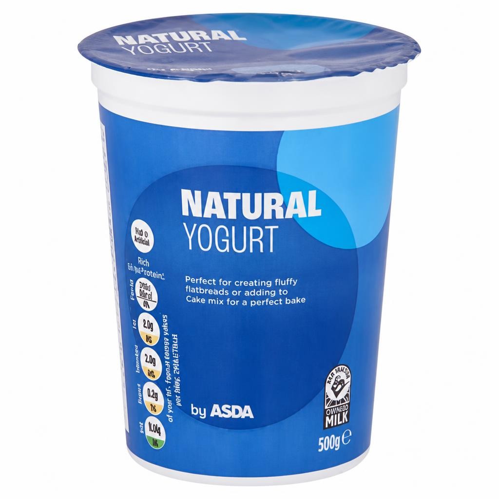 ASDA Natural Yogurt 500g