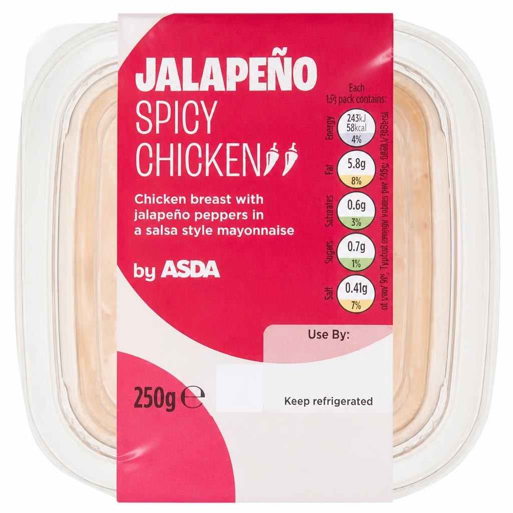 ASDA Jalapeño Spicy Chicken 250g