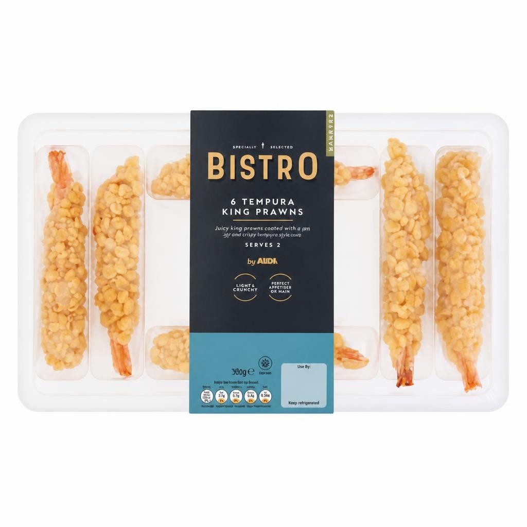 Bistro by ASDA 6 Tempura King Prawns 150g