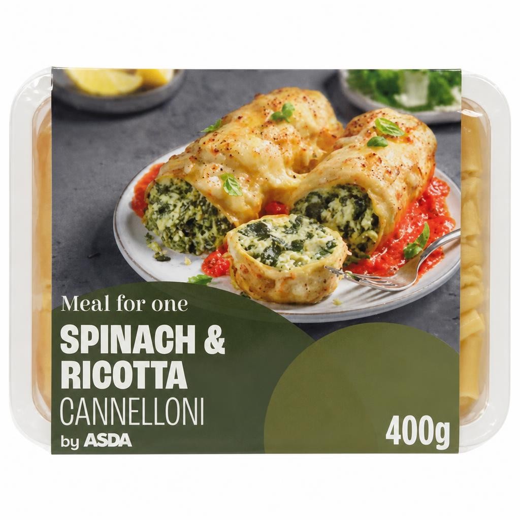 ASDA Spinach & Ricotta Cannelloni 400g