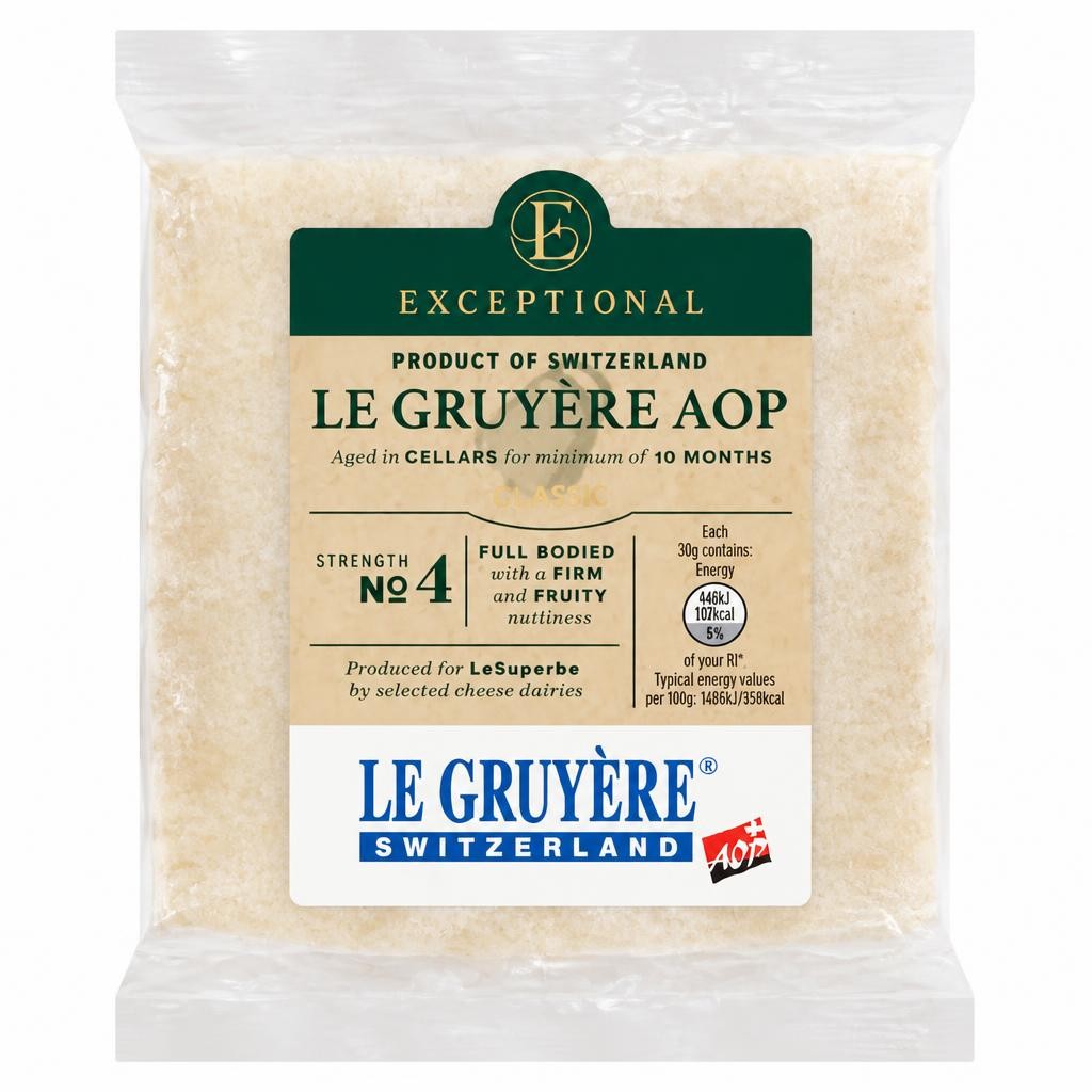 Exceptional by ASDA Le Gruyère AOP 170g
