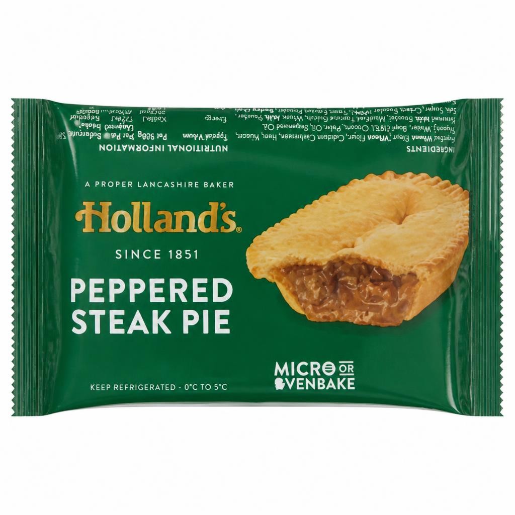 Holland's Peppered Steak Pie