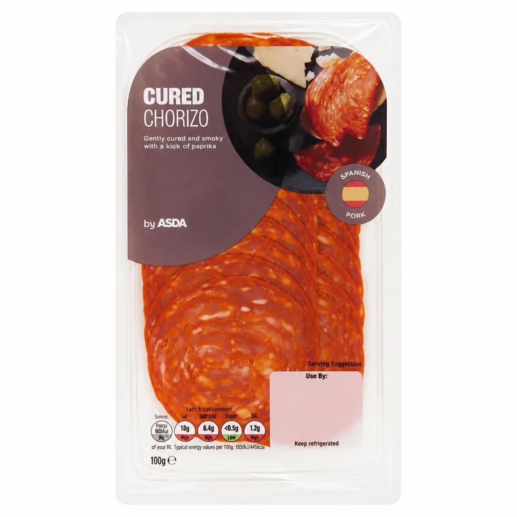 ASDA Cured Chorizo 110g