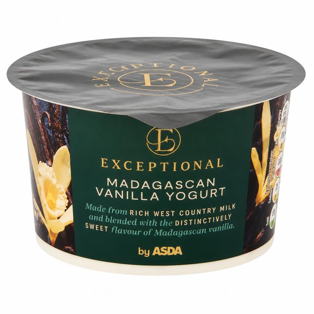 Exceptional by ASDA Madagascan Vanilla Yogurt 150g