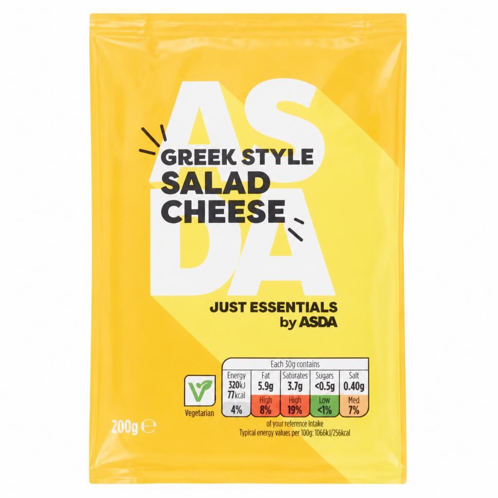 JUST ESSENTIALS by ASDA Greek Style Salad Cheese 200g